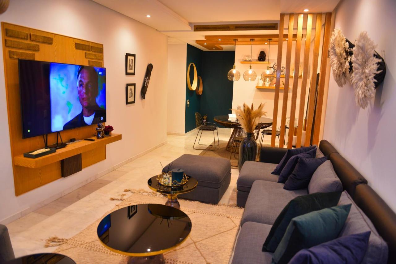 Appartement De Prestige Climatise A L'Hivernage 400M De La Gare Marrakesh Ngoại thất bức ảnh