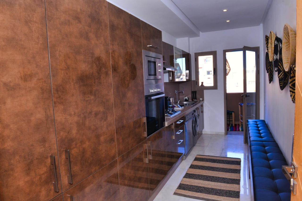 Appartement De Prestige Climatise A L'Hivernage 400M De La Gare Marrakesh Ngoại thất bức ảnh