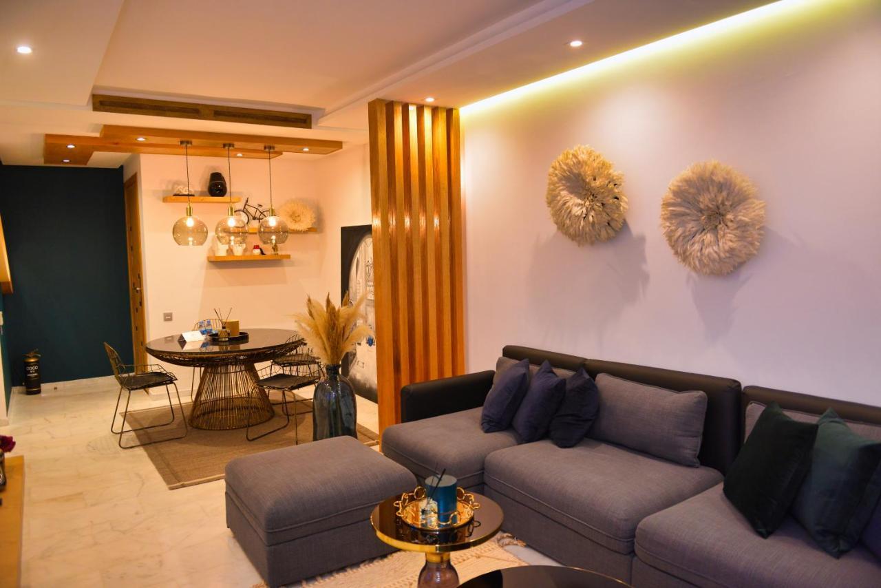 Appartement De Prestige Climatise A L'Hivernage 400M De La Gare Marrakesh Ngoại thất bức ảnh